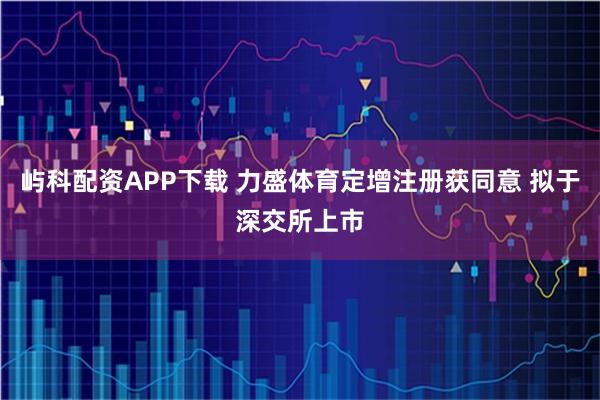 屿科配资APP下载 力盛体育定增注册获同意 拟于深交所上市